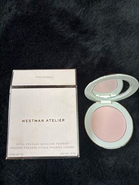 Westman Atelier Vital Pressed Powder — Pink Bubble Pink